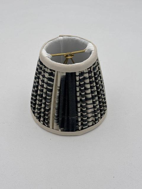 5" Shirred Ikat Shades