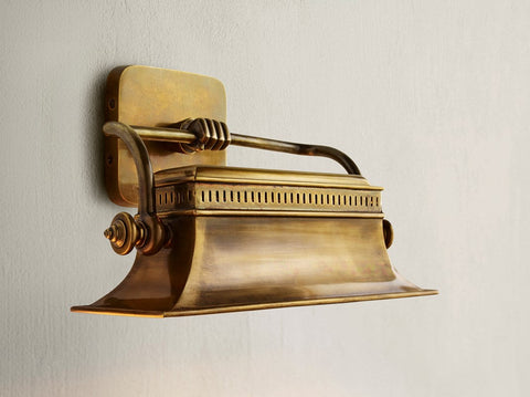Malvasia Traditional Fluted Picture Light Wall Light