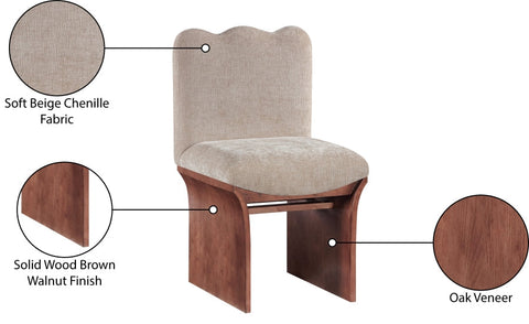 Shaw Artful Traditionalist Art Deco Dining Side Chair