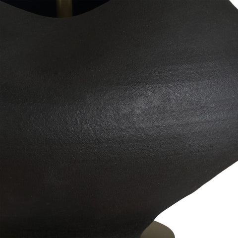 Nocturne Organic Accent Textured Drum Table Lamp