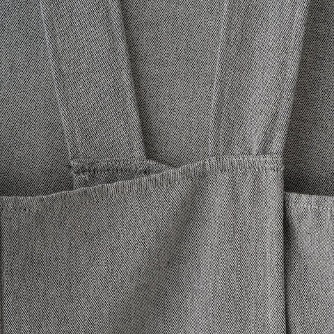 Pinafore Solid Crossback Apron with Patch Pockets