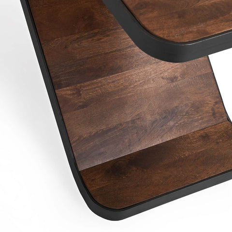 Classic Home Timeless Minimalist S Curve Modern Accent Table