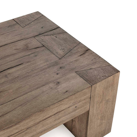 Classic Home Bristol Minimalist Rectangle Coffee Table