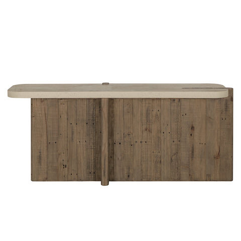 Dillon Timeless Minimalist Curved Console for Entryway