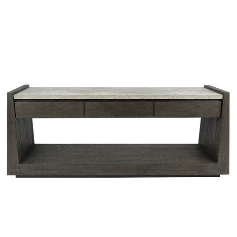 Classic Home Tori Timeless Minimalist Contemporary Entryway Console