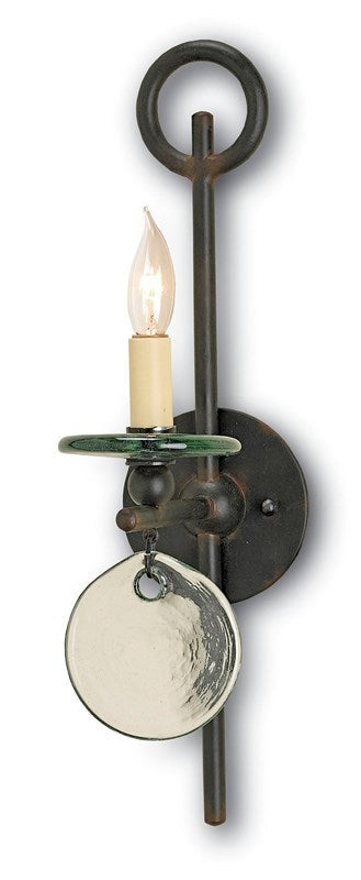 Sethos Accent Traditional Rustic Candle Sconce Wall Light