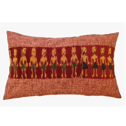Powered by People Artful Traditionalist Bohemian Graphic Rectangle Pillow Cover - 12 x 20