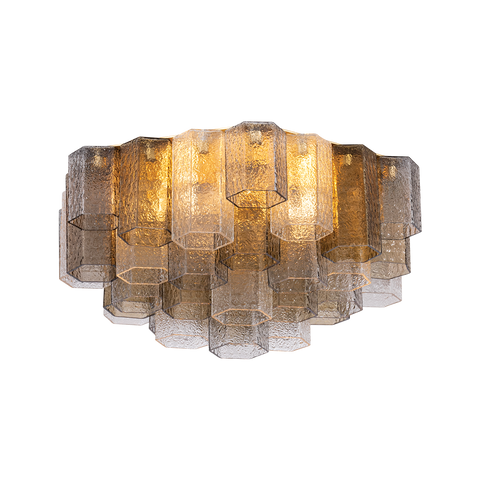 Helsinki Ambient Tiered Semi Flush Mount Ceiling Light