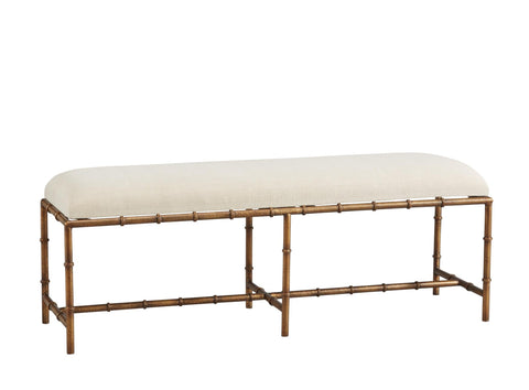 Timeless Minimalist Contemporary Upholstered Accent Bench