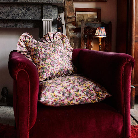 Bohemian Ruffles Envelope Square Pillow Cover