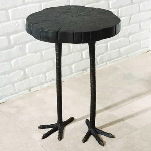 Global Views Ostrich Timeless Minimalist Eclectic Center Table