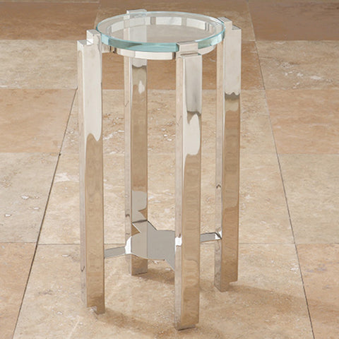 Global Views Space Saving Round Modern Center Table