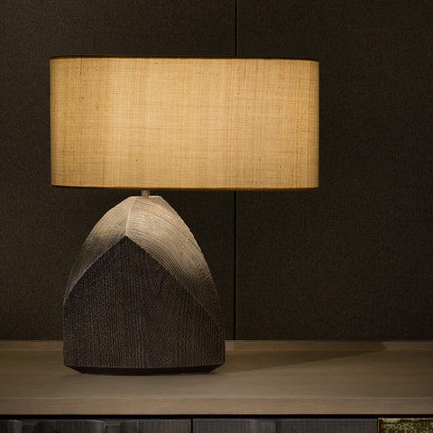 Fuji Modern Drum Table Lamp from Accent Collection