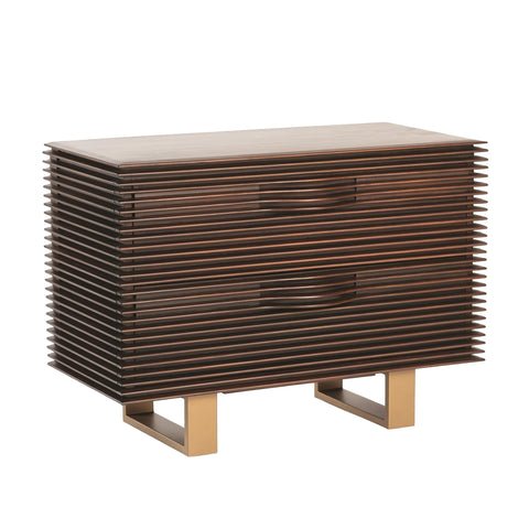 Oslo Modern Accent Chest with Matte Finish Drawer Dresser