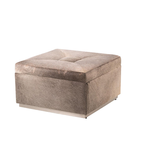 Timeless Minimalist Modern Upholstered Storage Ottoman