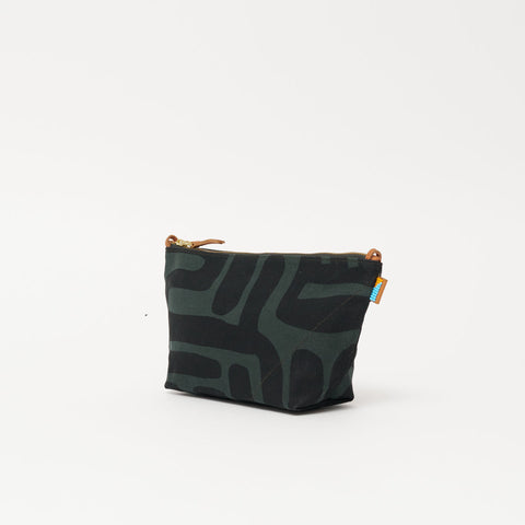 Abstract Graphic Convertible Compact Pouch
