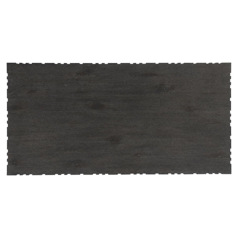 Cowley Timeless Minimalist Modern Coffee Table with Carving