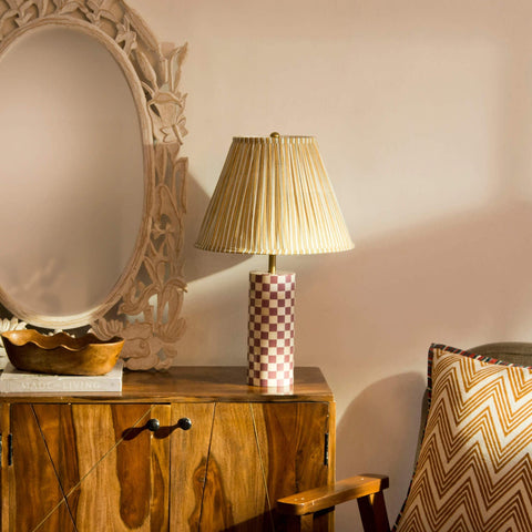 Accent Contemporary Pleated Shade Lamp Shade