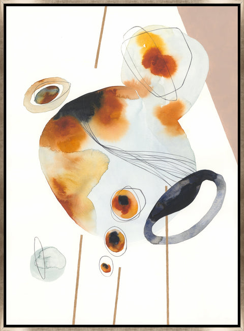 Flotation II Modern Abstract Print Framed Wall Art