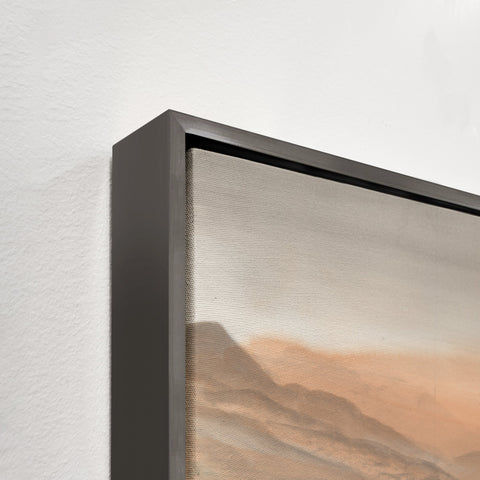 Rolling Hills II Modern Floating Frame Wall Art
