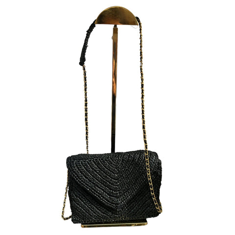 Casual Chevron Handmade Flap Crossbody