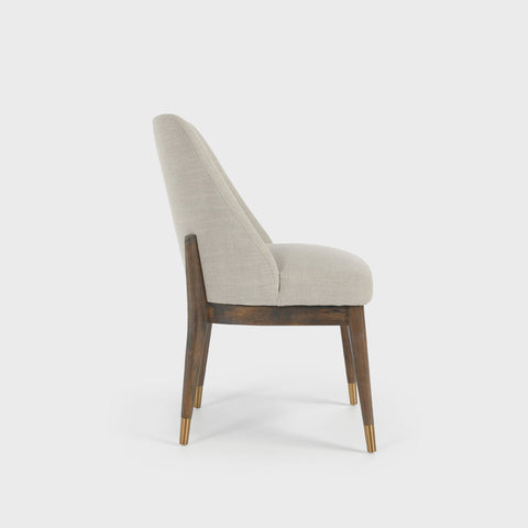 Timeless Minimalist Parsons Dining Side Chair with Tapered Legs