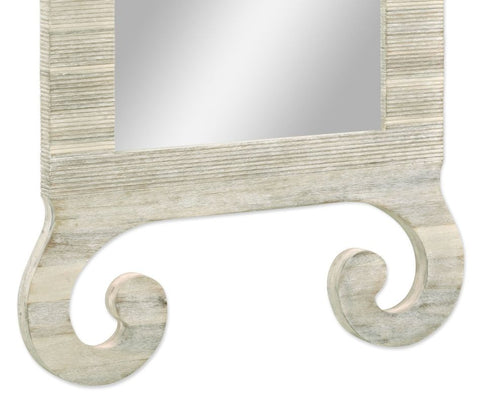 Traditional Rustic Ornate Accent Wall Mirror for Entryway