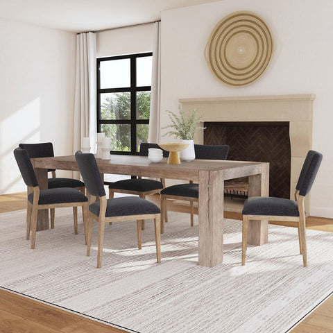 Parsons Timeless Minimalist Upholstered Dining Side Chair