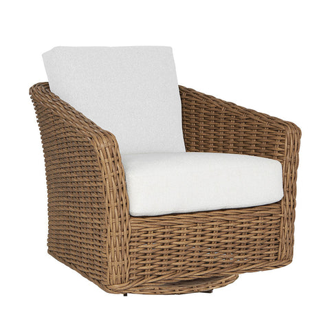 Nature-Driven Modernist Bohemian Glider Lounge Chair