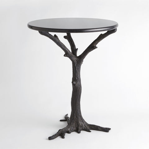Space Saving Organic Freeform Granite Accent Table
