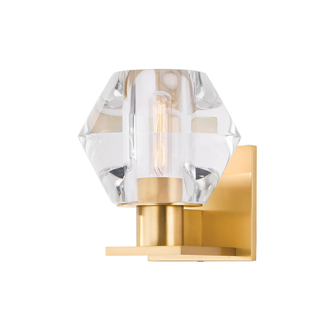 Cooperstown Accent Sconce with Crystals Modern Wall Light