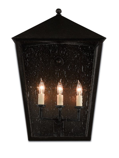 Bening Traditional Lantern Ambient Sconce Wall Light