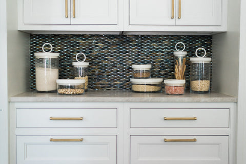 Bianca Scandinavian Glass Food Storage Canister