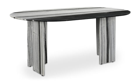Celia Tulip Oval Dining Table Contemporary