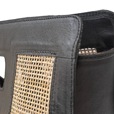 Handmade Geometric Magnetic Closure Tote