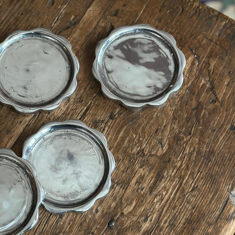 Sun Coaster Set in Aluminum