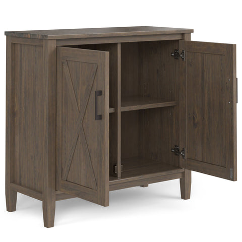 Transitional Accent Cabinet with Pull Handle