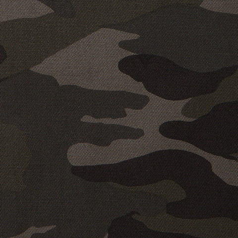 Camouflage Graphic Bib Apron with Adjustable Patch Pockets