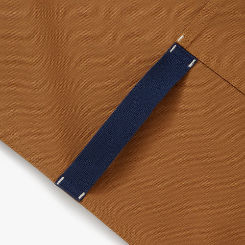 Bib Apron with Adjustable Patch Pockets