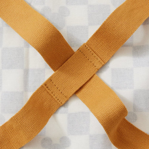 Mickey Mouse Bib Apron with Pockets and Crossback