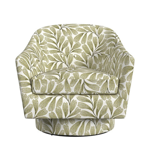 Timeless Minimalist Barrel Lounge Chair with Plinth Base