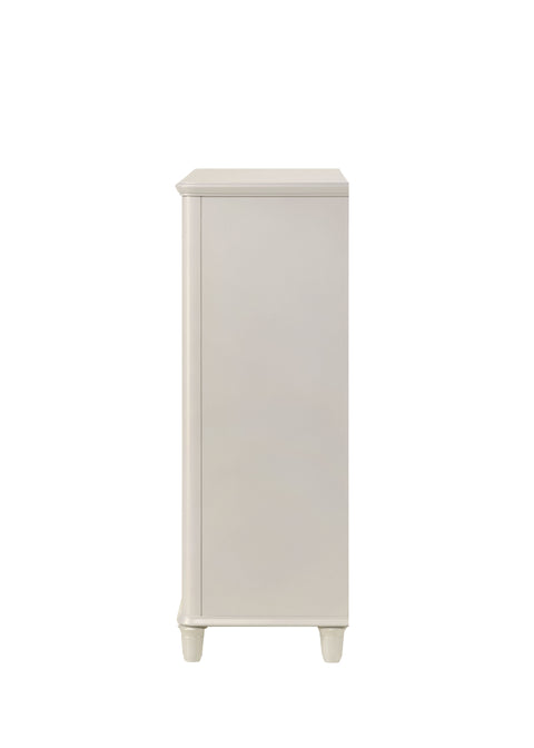 Modern Painted Drawer Chest with Pull Handles Standard Chest