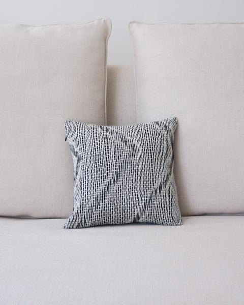 Monochromatic Scandinavian Accent Square Throw Pillow