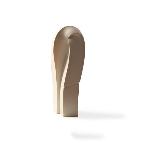 Decorating Essentials Modern Sculpture Vase in Matte Ceramic