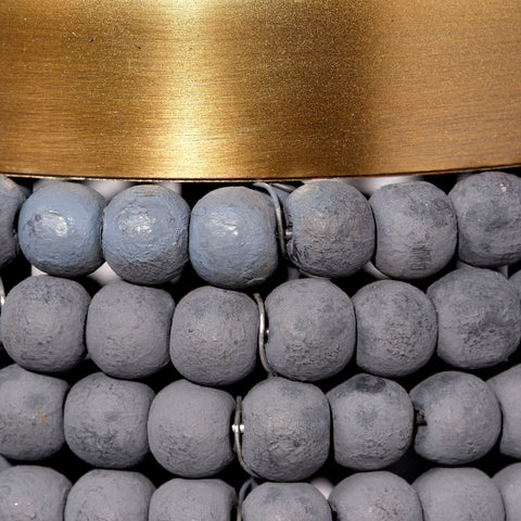 Big Sur Bohemian Tiered Beaded Chandelier Ceiling Light