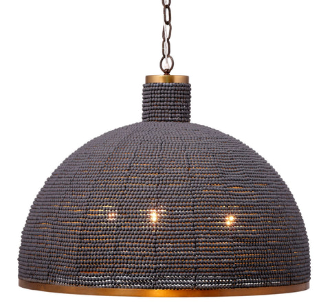 Big Sur Bohemian Tiered Beaded Chandelier Ceiling Light