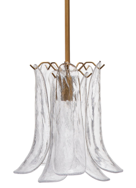 Cala Ambient Modern Bell Art Glass Pendant Light