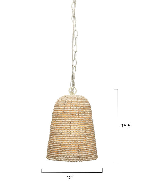 Canal Accent Coastal Beads Pendant Ceiling Light