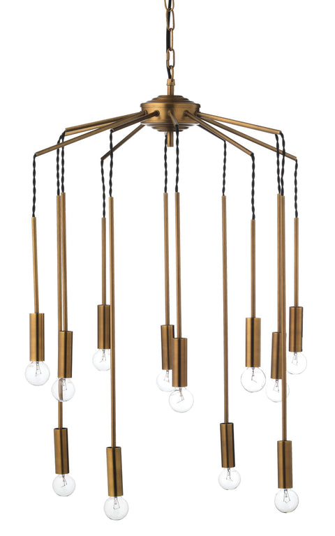 Cascade Accent Modern Tiered Chandelier Ceiling Light