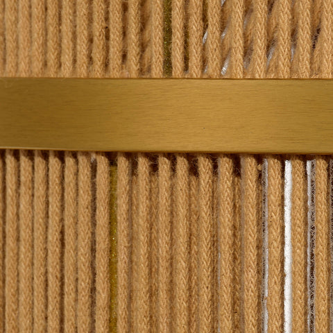 Congruent Coastal Pendant Light with Handcrafted Cylinder Design